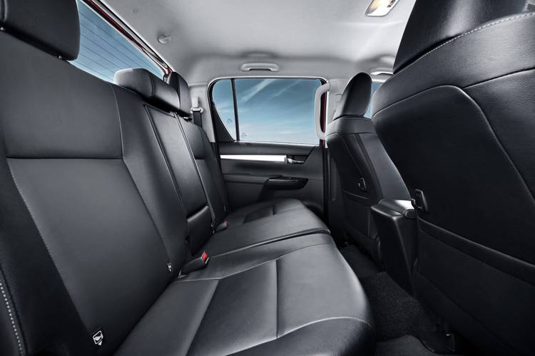 Toyota Hilux AN120 AN130 Double Cab 2018 rear seats