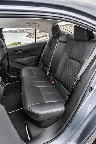 Toyota Corolla E210 2020 rear seats