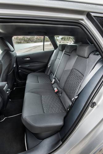 Banquette arrière de la Toyota Corolla Touring Sports E210 2019