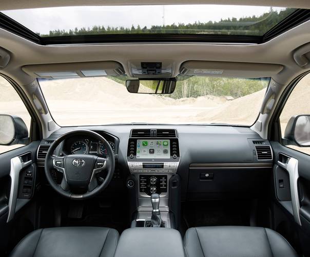 Toyota Land Cruiser J150 facelift 2021 interior