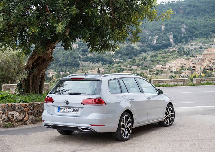 Volkswagen VW Golf Variant 5G facelift 2018 familiar