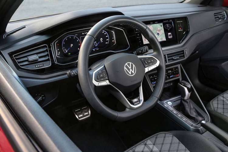 Interno di una Volkswagen VW Taigo 2021