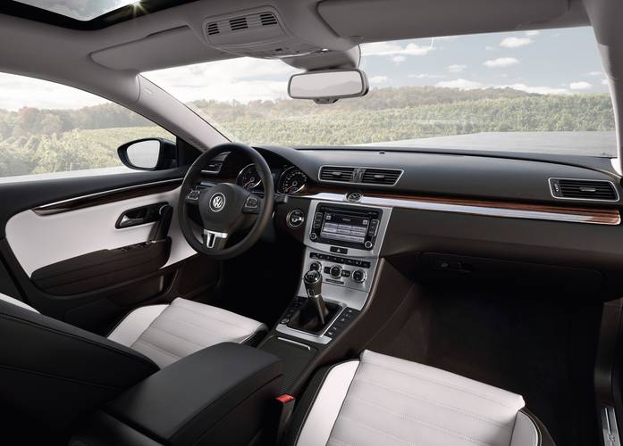 Volkswagen VW Passat CC facelift 2013 assentos dianteiros