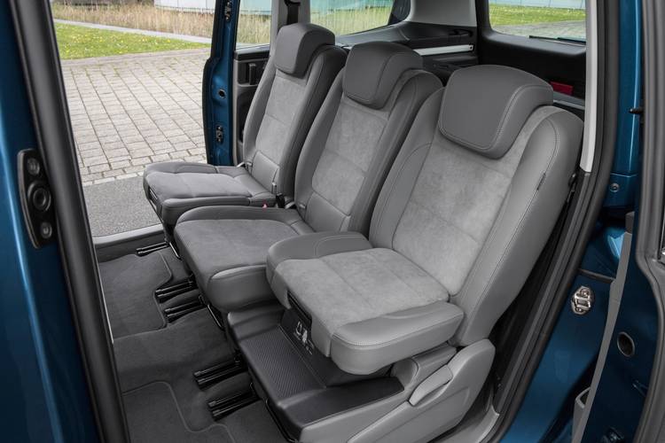 Volkswagen VW Sharan 7N facelift 2019 asientos traseros