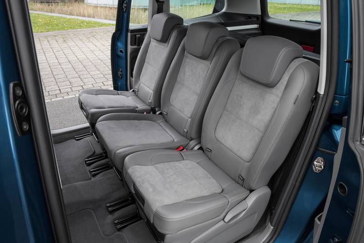Volkswagen VW Sharan 7N facelift 2018 rear seats