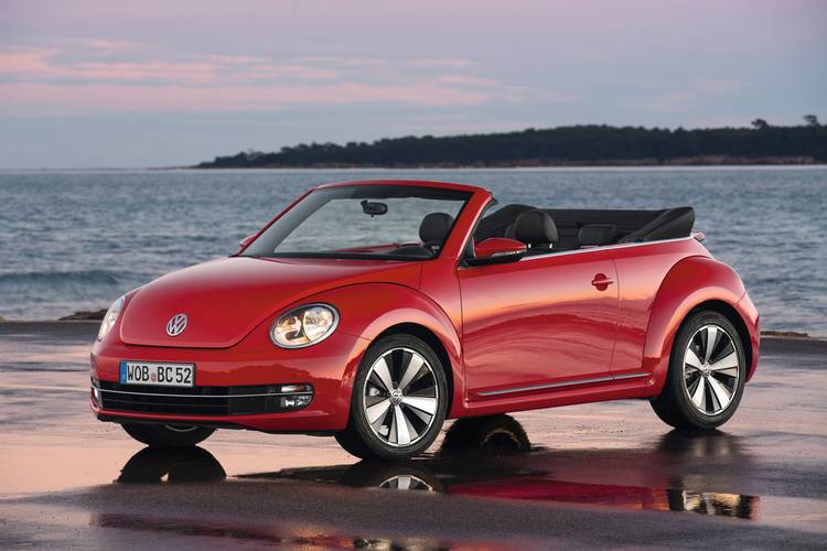 Volkswagen Beetle VW A5 2012 descapotable