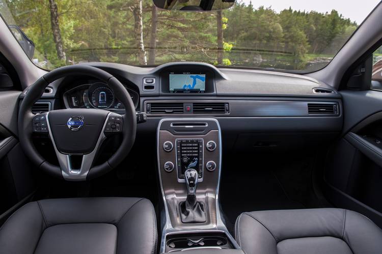 Interno di una Volvo XC70 facelift 2014