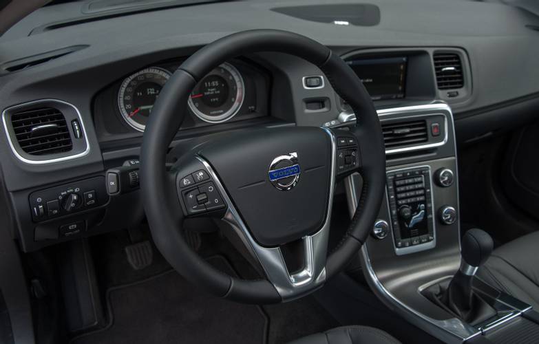 Interno di una  Volvo V60 2010