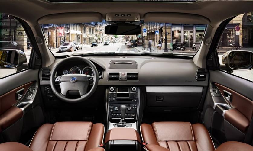 Interno di una Volvo XC90 facelift 2008