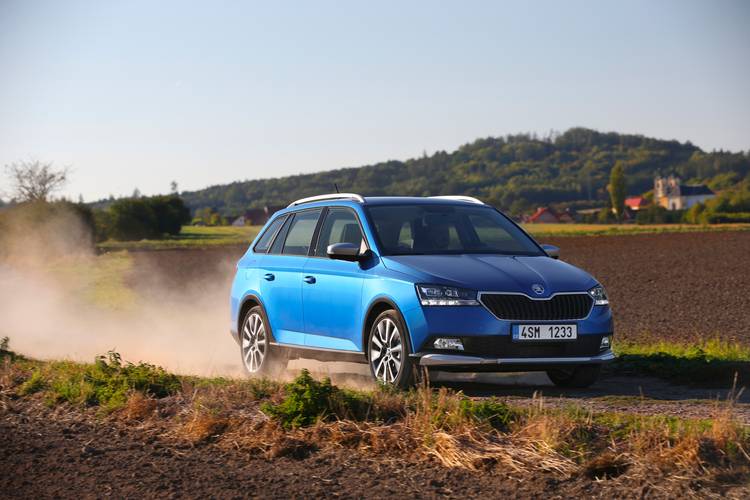 Škoda Fabia NJ5 facelift Scoutline 2021 wagon