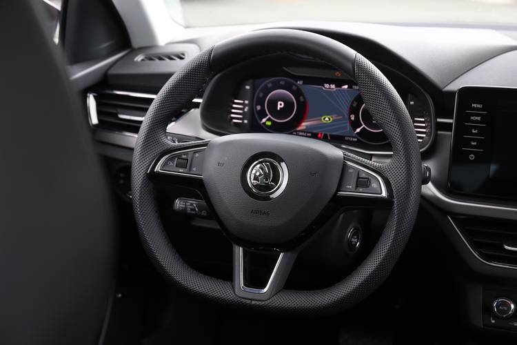 Interno di una Škoda Scala 2020