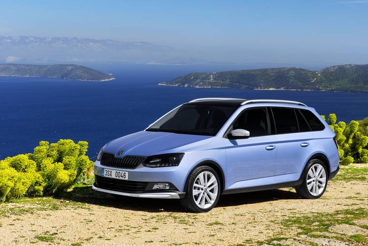 Škoda Fabia NJ5 ScoutLine 2014 wagon