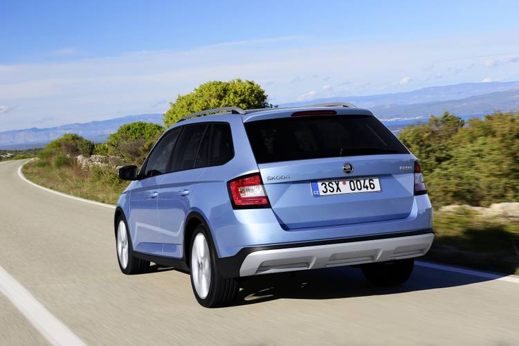 Škoda Fabia NJ5 ScoutLine 2017 wagon