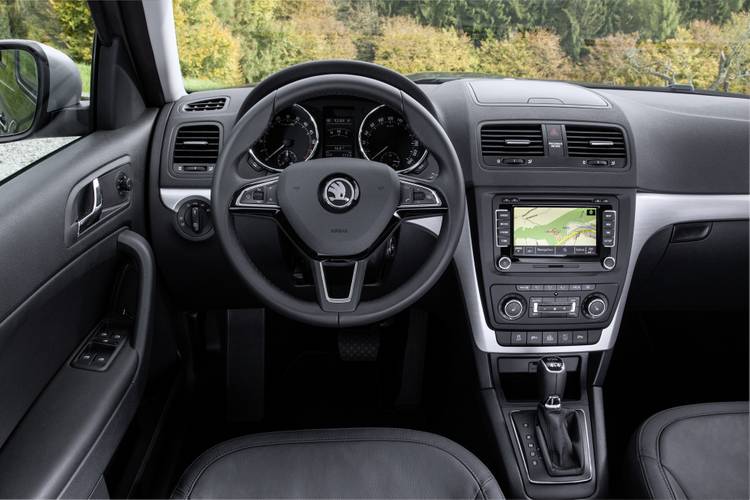 Škoda Yeti 5L facelift 2013 interior