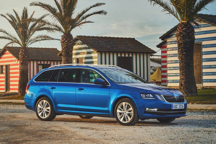 Škoda Octavia E5 facelift 2017 familiar